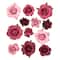 12 Packs: 12 ct. (144 total) Red Sweetwater Paper Flower Embellishments by Recollections™